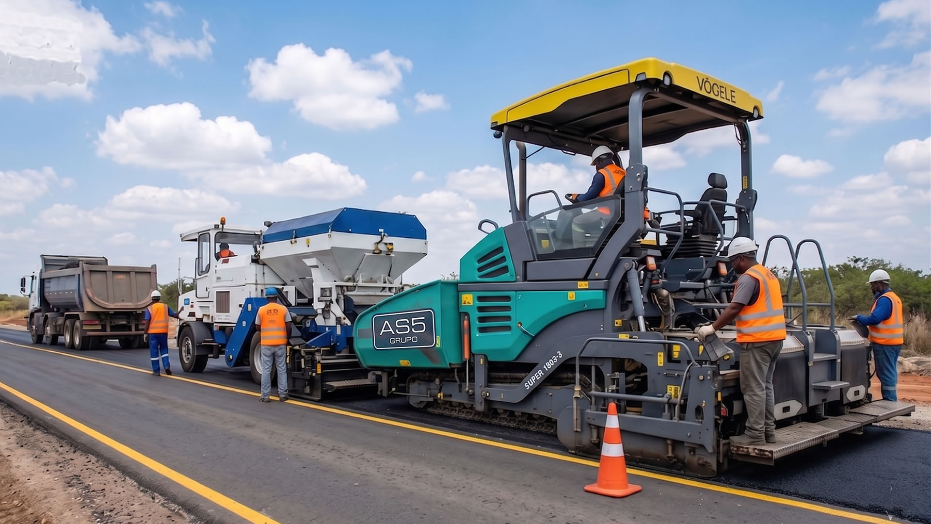 Conservación de carreteras AS5 Infraestructura